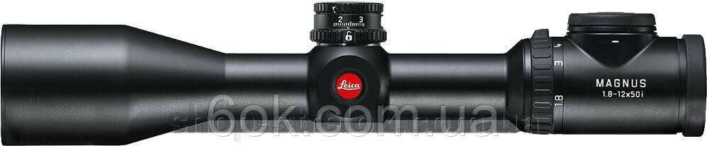 Приціл оптичний Leica Magnus 1,8-12x50 з шиною і прицільної сіткою L-4a з підсвічуванням. BDC від компанії Магазин «СТРІЛОК» - фото 1