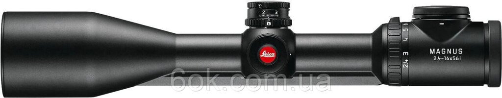 Приціл оптичний Leica Magnus 2.4-16x56 з шиною і прицільної сіткою L-4a з підсвічуванням. BDC від компанії Магазин «СТРІЛОК» - фото 1