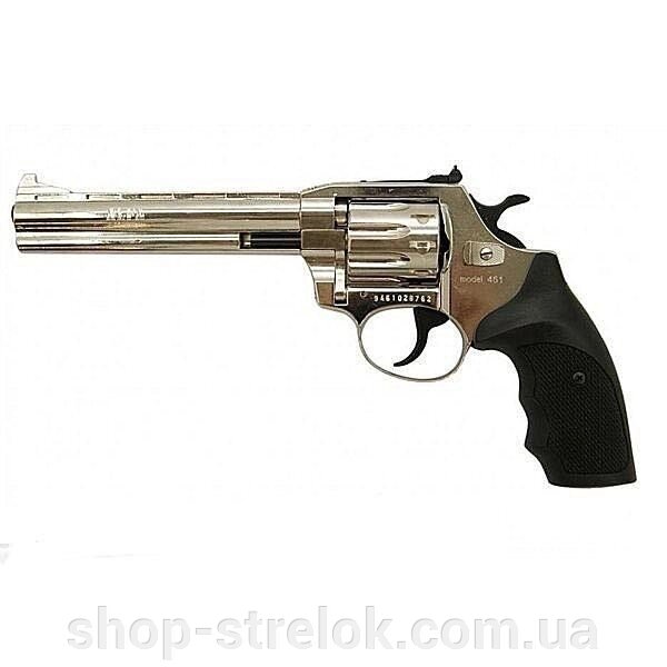 Револьвер флобера Alfa мод 461 6" нікель пластик 144927/7 4 мм від компанії Магазин «СТРІЛОК» - фото 1
