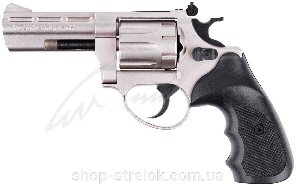 Револьвер флобера ME 38 Magnum 4R, Нікель від компанії Магазин «СТРІЛОК» - фото 1