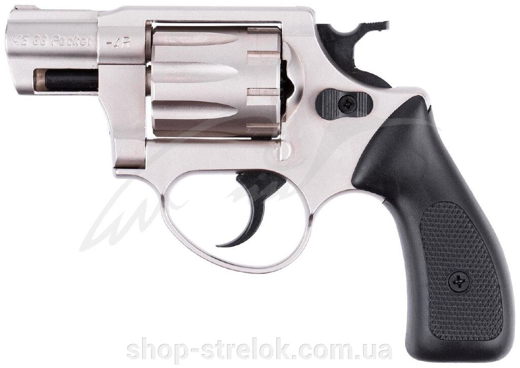 Револьвер флобера ME 38 Pocket 4R, Никель від компанії Магазин «СТРІЛОК» - фото 1