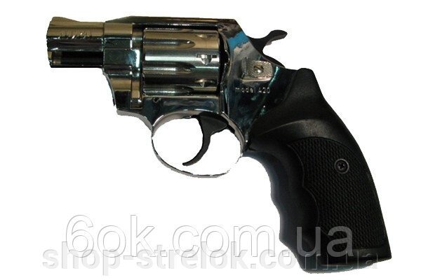 Револьвер під патрон Флобера Alfa 420 Nickel від компанії Магазин «СТРІЛОК» - фото 1