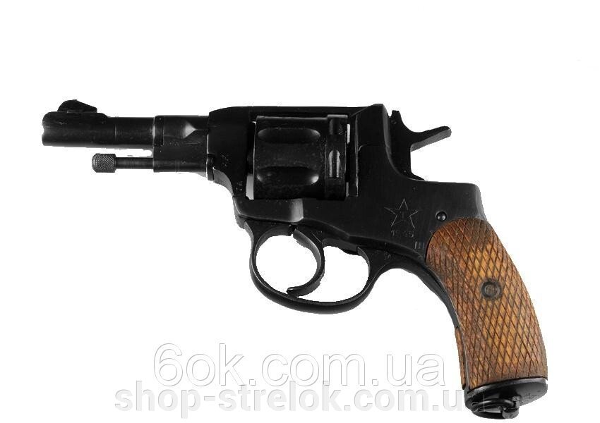 Револьвер під патрон Флобера Гром Нагано укорочений НКВД від компанії Магазин «СТРІЛОК» - фото 1