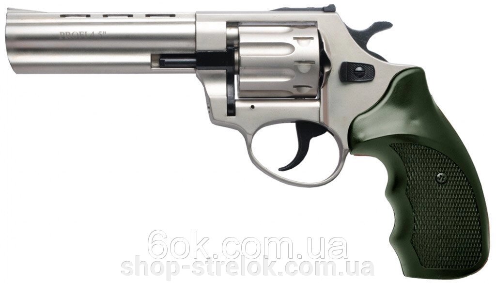 Револьвер під патрон Флобера PROFI-4.5" сатин/пласт від компанії Магазин «СТРІЛОК» - фото 1