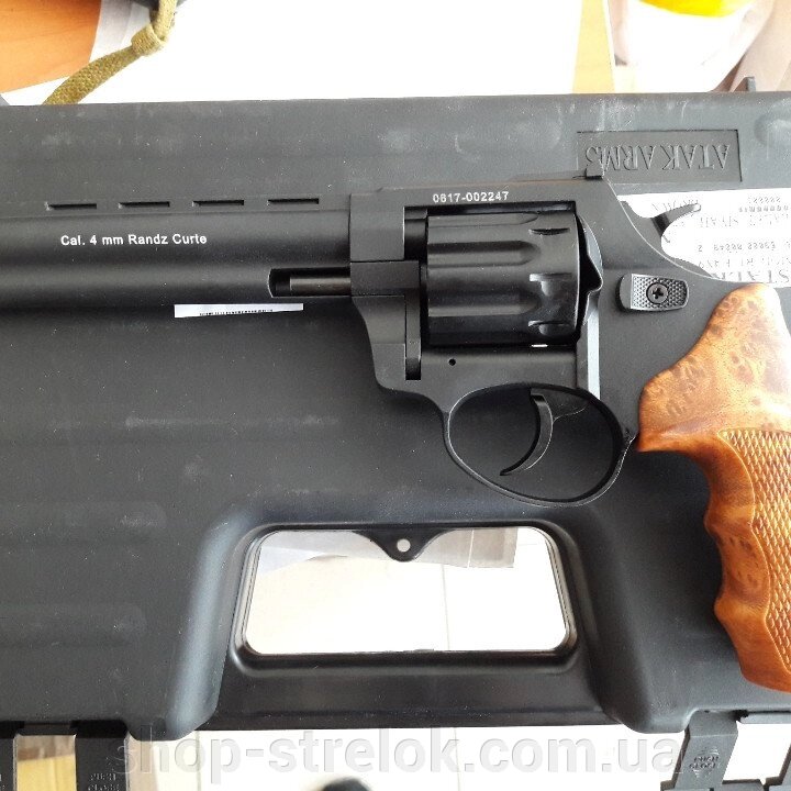 Револьвер під патрон Флобера STALKER 6" коричн. рук від компанії Магазин «СТРІЛОК» - фото 1