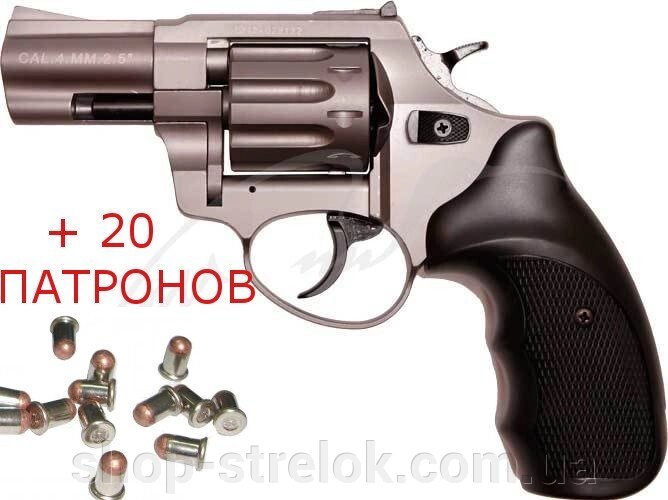 Револьвер під патрон Флобера STALKER Titanium 2,5" черн. рук. від компанії Магазин «СТРІЛОК» - фото 1