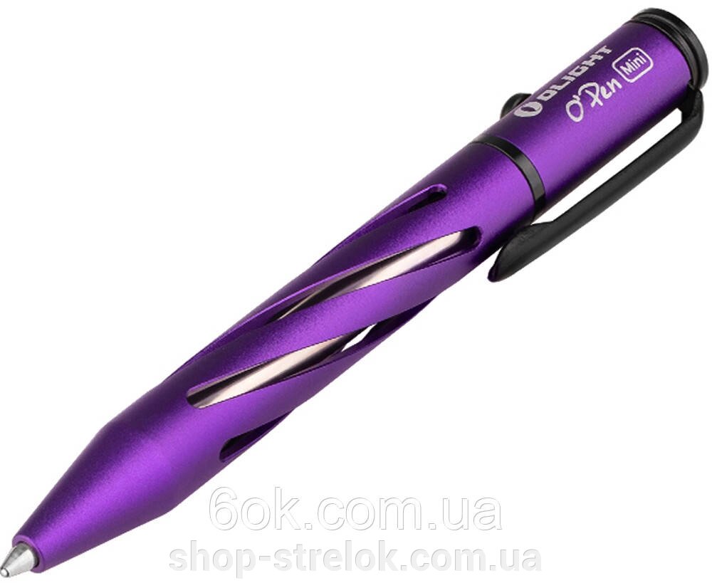 Ручка кулькова Olight Open Mini. Purple від компанії Магазин «СТРІЛОК» - фото 1
