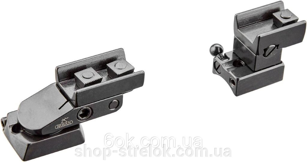 Швидкоз’ємне поворотне кріплення Rusan Pivot mount для Zeiss ZM/VM на Mauser M12. BH 17 мм. KR 25 мм від компанії Магазин «СТРІЛОК» - фото 1