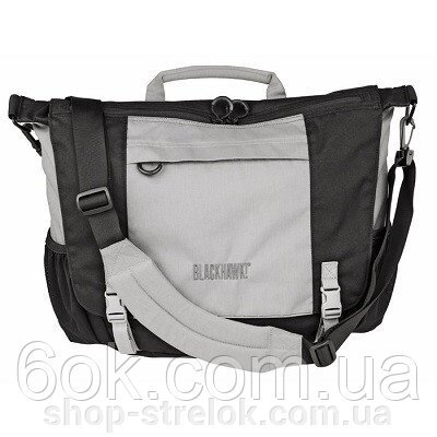 Сумка BLACKHAWK Courier Bag ц: чорний/сірий від компанії Магазин «СТРІЛОК» - фото 1