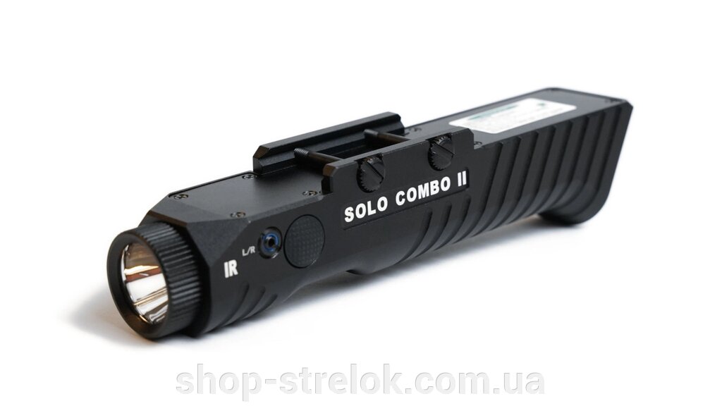 Тактичний ліхтар 1000 Lm з ІЧ ЛЦВ X-Gun Venom SOLO COMBO II IR від компанії Магазин «СТРІЛОК» - фото 1
