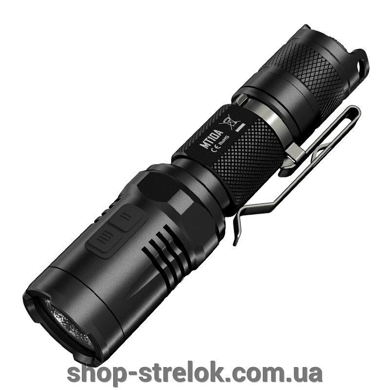 Тактичний ліхтар Nitecore MT10A кишеньковий від компанії Магазин «СТРІЛОК» - фото 1