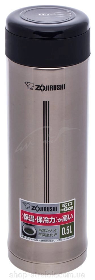 Термокружка ZOJIRUSHI SM-AFE50XA 0.5 л ц: сталевий від компанії Магазин «СТРІЛОК» - фото 1