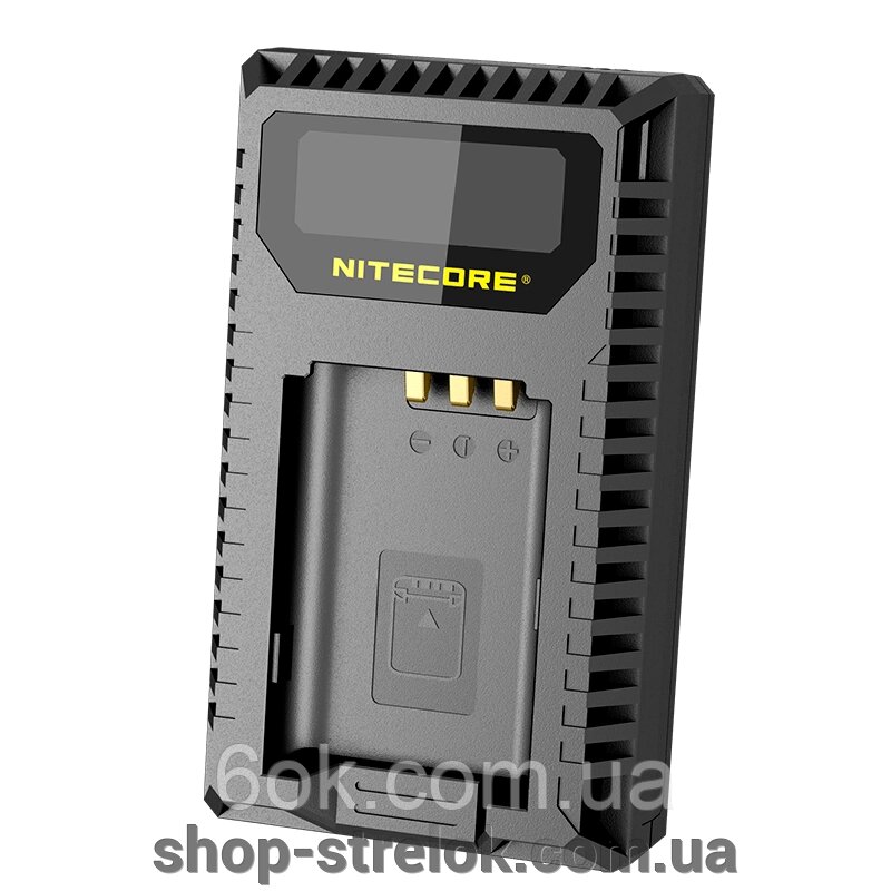 Зарядний для фотокамери Nitecore USN2 від компанії Магазин «СТРІЛОК» - фото 1