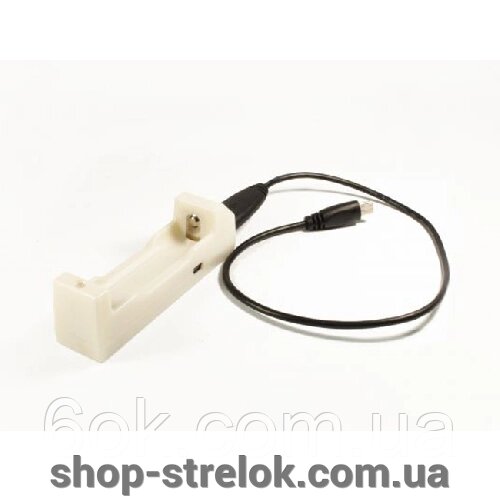 Зарядний пристрій 1*18650 ML102 USB (ML102) від компанії Магазин «СТРІЛОК» - фото 1