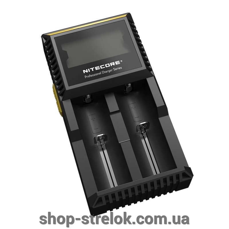 Зарядний пристрій Nitecore D2 двоканальне від компанії Магазин «СТРІЛОК» - фото 1