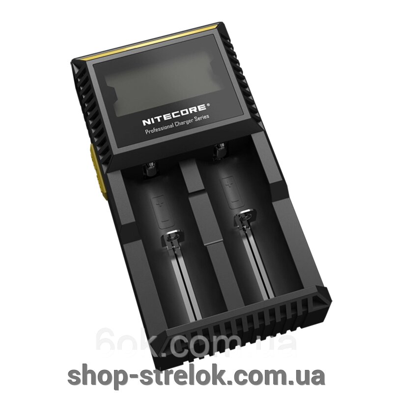 Зарядний пристрій Nitecore D2 двоканальне від компанії Магазин «СТРІЛОК» - фото 1