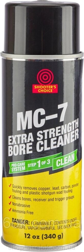Засіб для чищення дул Shooters Choice MC#7 Extra Strength Bore Cleaner. Об'єм — 340 мл. від компанії Магазин «СТРІЛОК» - фото 1
