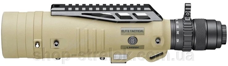 Зорова труба Bushnell Elite Tactical 8-40х60 FDE. Сітка Tremor4. Picatinny від компанії Магазин «СТРІЛОК» - фото 1
