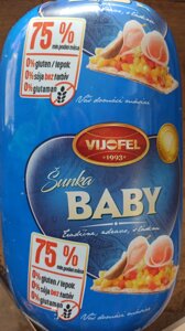Детская вареная ветчина шинка Vijofel baby šunka цена за 1 кг