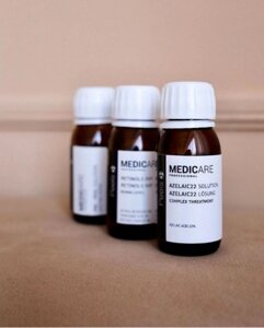 Azelaic 22 solution pH 2,5 Medicare 60ml. Водно-спиртовий розчин 60 мл.