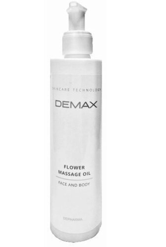 Квіткове масажне масло демакс flower massage oil Demax 250 мл