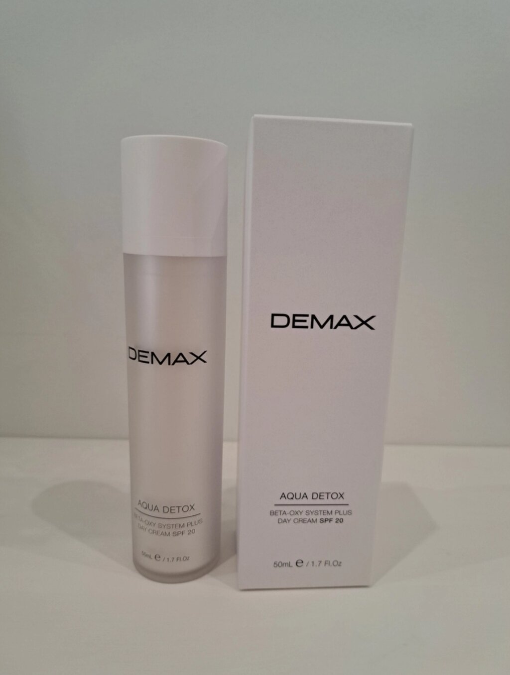 Детокс аква денний крем 50 мл демакс Demax aqua detox day cream spf 20 від компанії Студія тіла "ARIEL" - фото 1