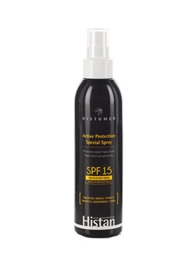 Histan Active Profection Spray SPF 15 200ml Histomer Сонцезахисний крем розпилення SPF 15 для обличчя дітей від компанії Студія тіла "ARIEL" - фото 1