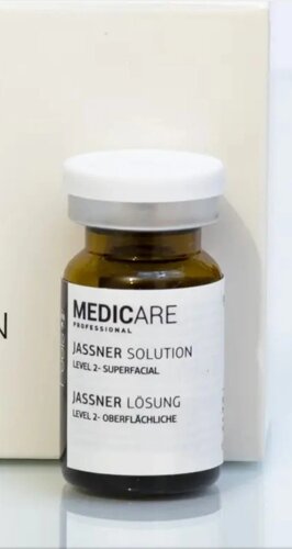 Jassner solution ph1,7 Medicare 2*5ml. Водно-спиртовий розчин 2*5 мл.