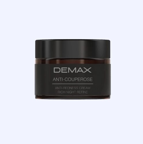 Нічний крем-коректор Демакс Demax Антикупероз anti-redness cream.