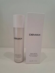 Детокс аква денний крем 50 мл демакс Demax aqua detox day cream spf 20