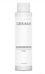 Тонік для жирної та комбінованої шкіри Демакс 500 мл Toner acne-reconstructor Demax