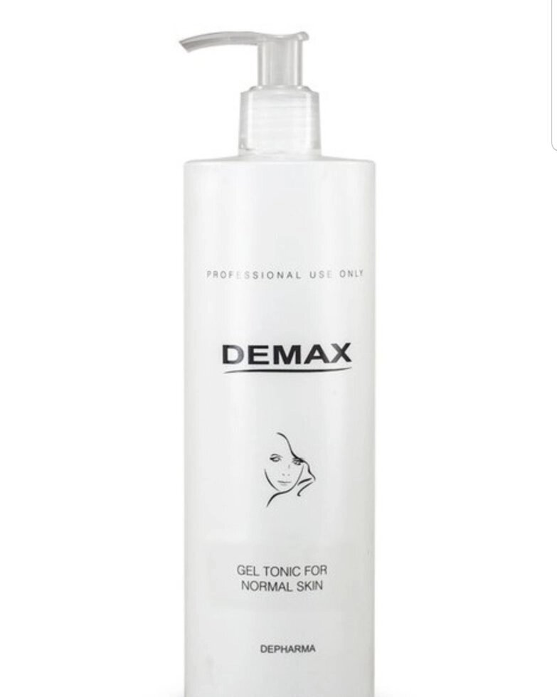 Гель-тонік для всіх типів з гіалуроновою кислотою Демакс 250 мл Demax gel tonic for normal skin - вибрати
