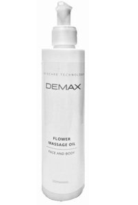 Квіткове масажне масло демакс flower massage oil Demax 250 мл