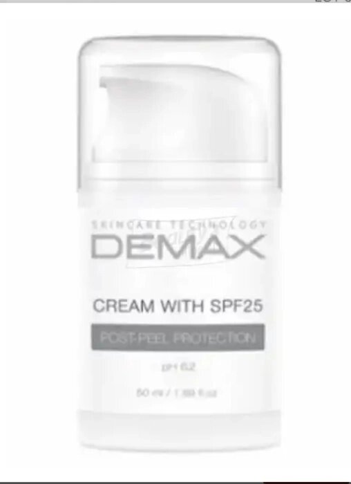 Постпілінговий захисний крем з SPF 25 демакс Demax post-peel protection cream with spf25 від компанії Студія тіла "ARIEL" - фото 1