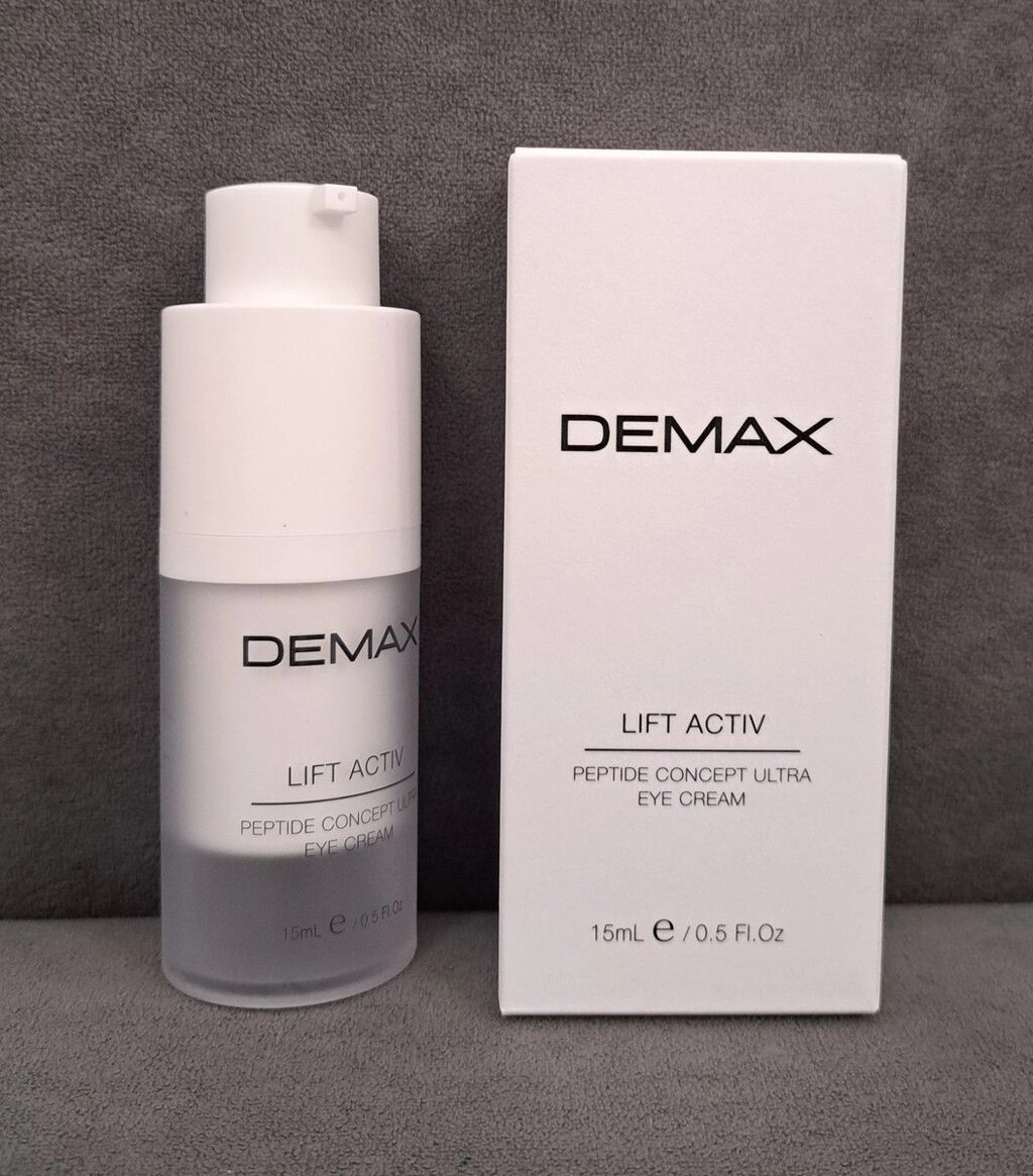 Заповнює пептидний крем під очі ліфт актив 15мл Demax lift activ eye defense cream peptide solution від компанії Студія тіла "ARIEL" - фото 1