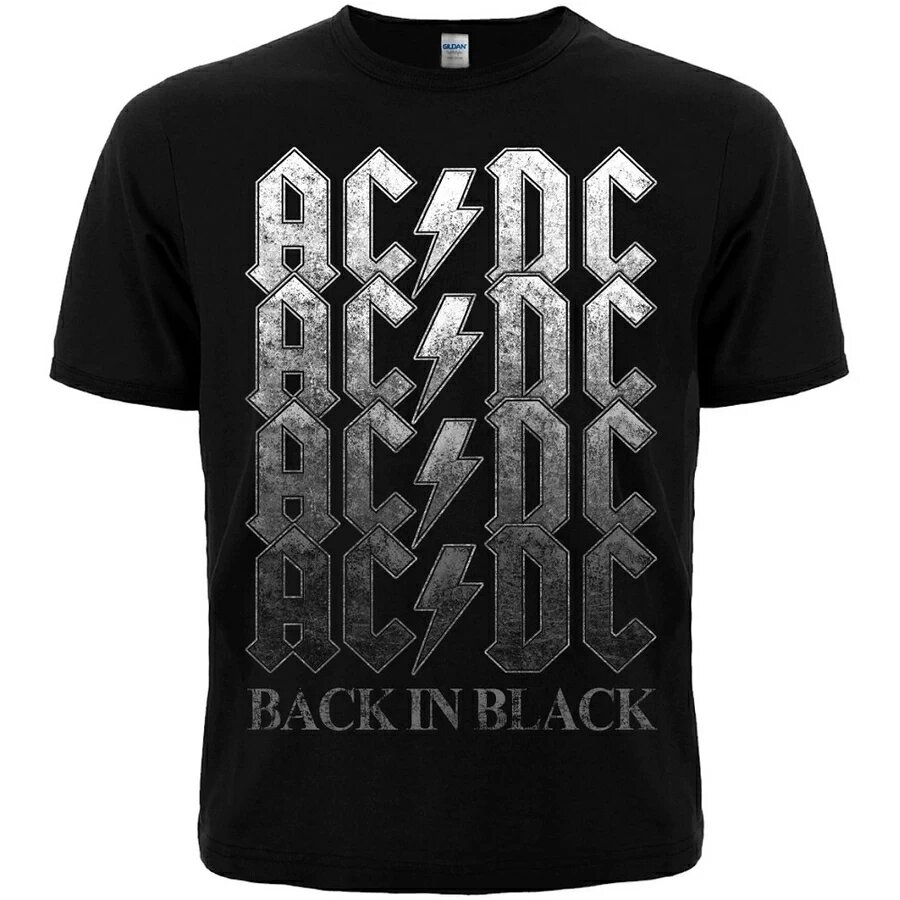 Футболка AC/DC "Back In Black"(black) від компанії "Стіляжка" інтернет магазин - фото 1