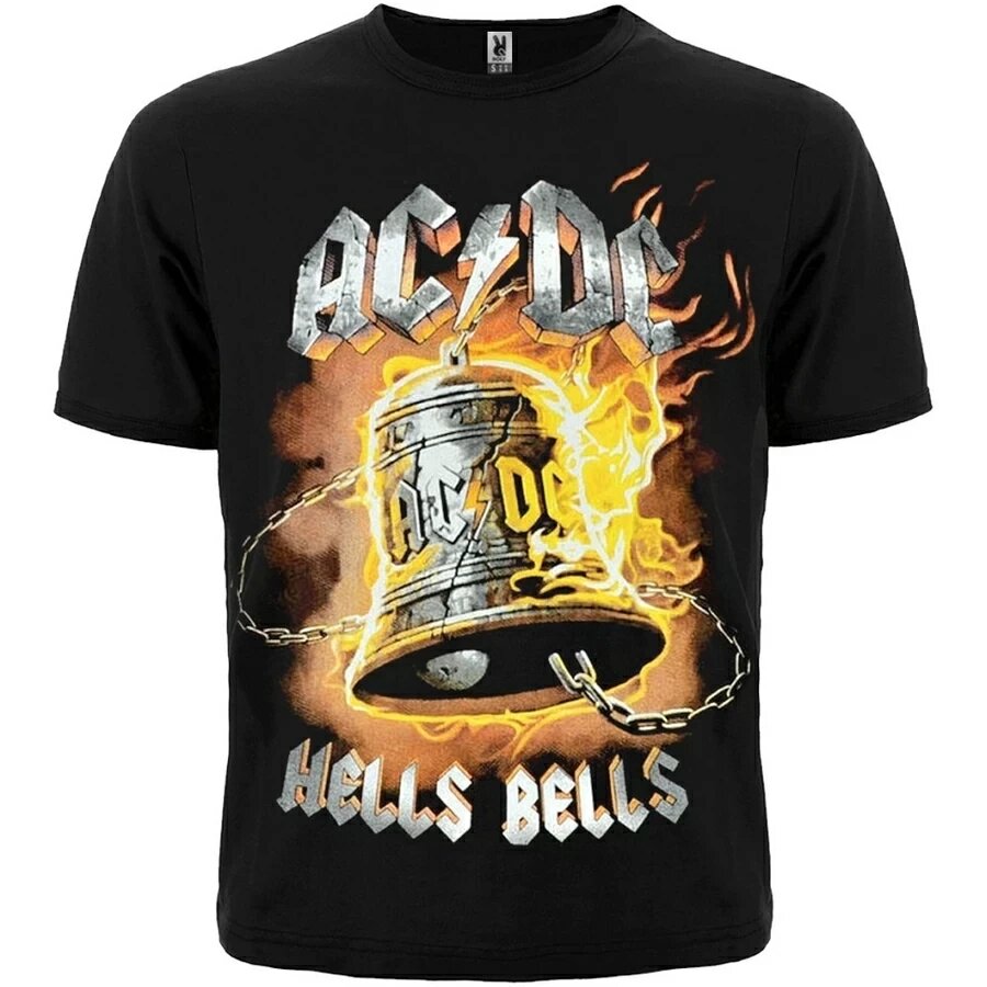 Футболка AC/DC "Hells Bells" від компанії "Стіляжка" інтернет магазин - фото 1