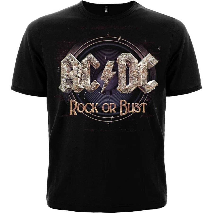 Футболка  AC/DC "Rock Or Bust" від компанії "Стіляжка" інтернет магазин - фото 1