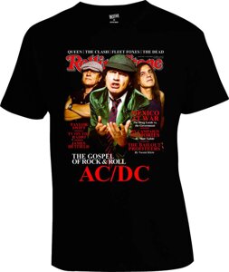 Футболка AC/DC Rolling Stone