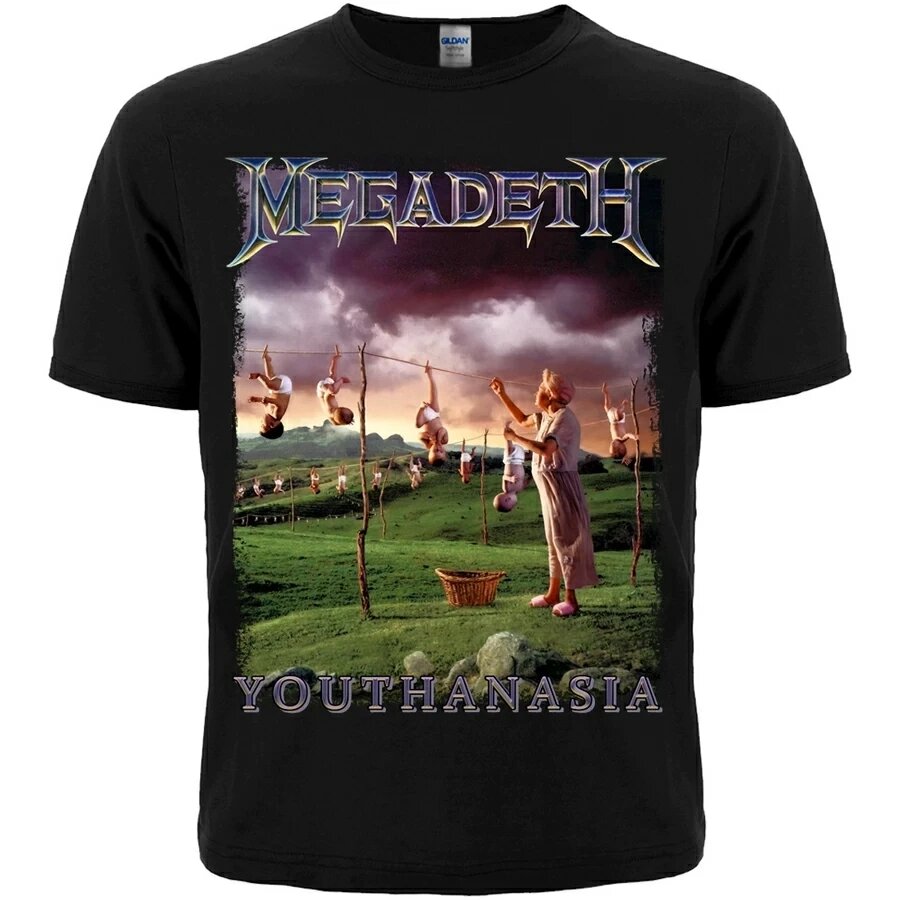 Футболка Megadeth "Youthanasia" від компанії "Стіляжка" інтернет магазин - фото 1