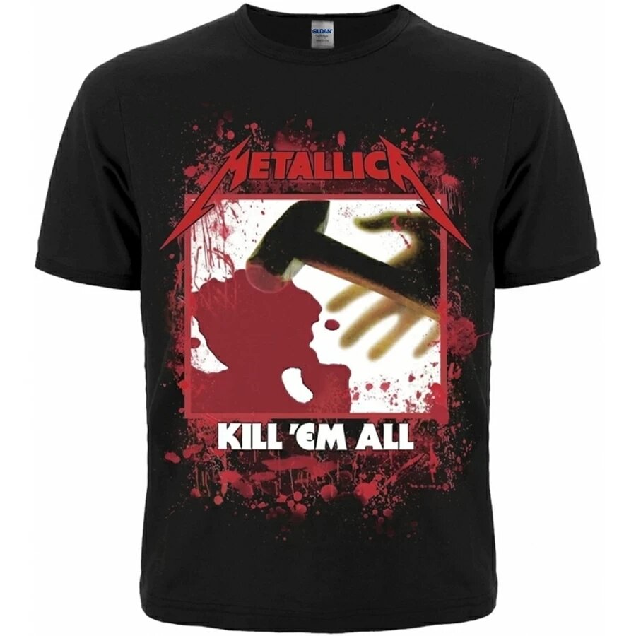 Футболка Metallica "kill'em All" від компанії "Стіляжка" інтернет магазин - фото 1