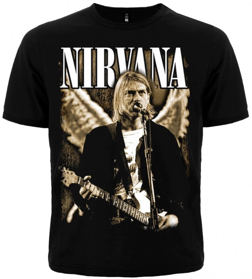 Футболка Nirvana "Live At Seattle" від компанії "Стіляжка" інтернет магазин - фото 1