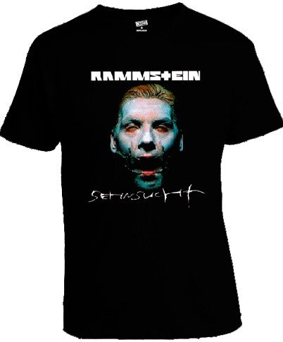 Футболка Rammstein Sehnsucht Face від компанії "Стіляжка" інтернет магазин - фото 1