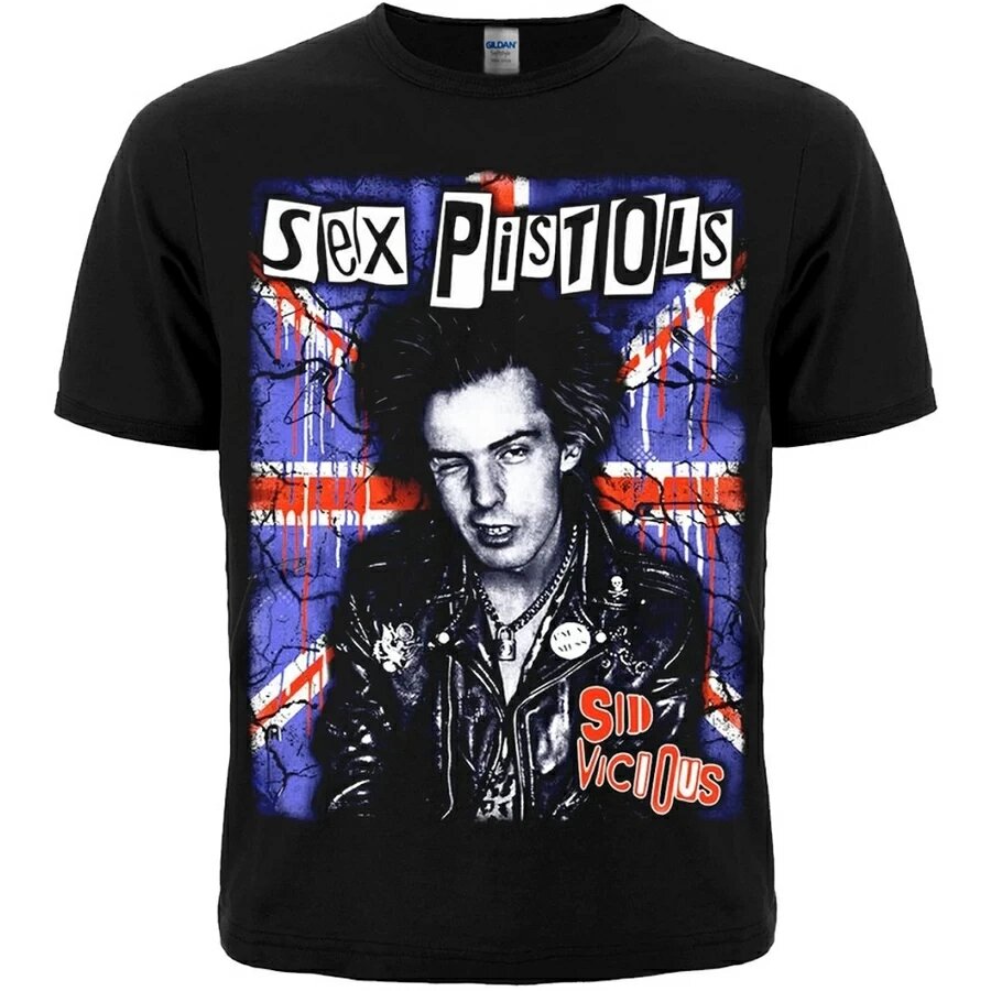 Футболка Sex Pistols (Sid Vicious) від компанії "Стіляжка" інтернет магазин - фото 1