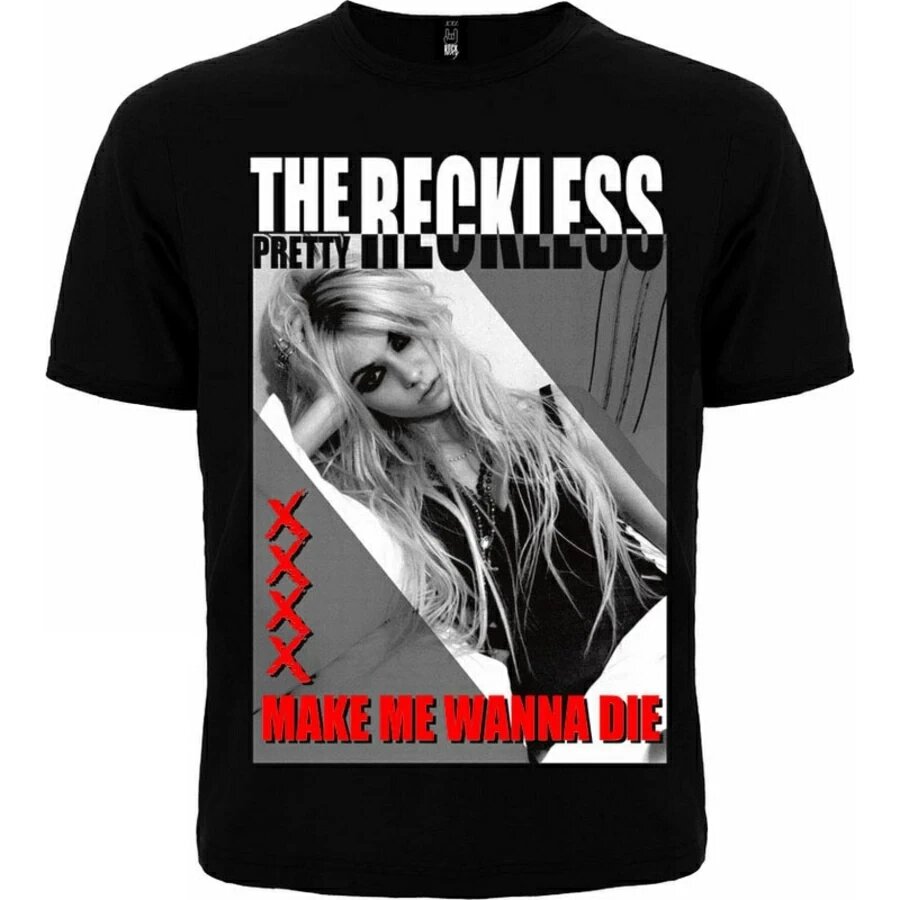 Футболка The Pretty Reckless "Make Me Wanna Die" від компанії "Стіляжка" інтернет магазин - фото 1