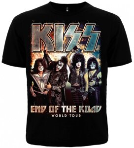 Футболка Kiss "End of the Road" (world tour)