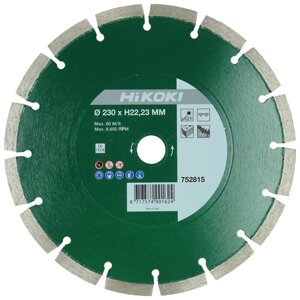 Алмазний диск 115x2,2x10 універсальний Hitachi / HiKOKI 752811