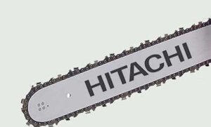 Шина ланцюгова 18" 450х64х1.3мм з победітовими напайками на ланцюгову бензопилу Hikoki Hitachi 6686836