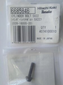 Гвинт циліндру 5х22 RB160EF Hitachi Hikoki 6685846