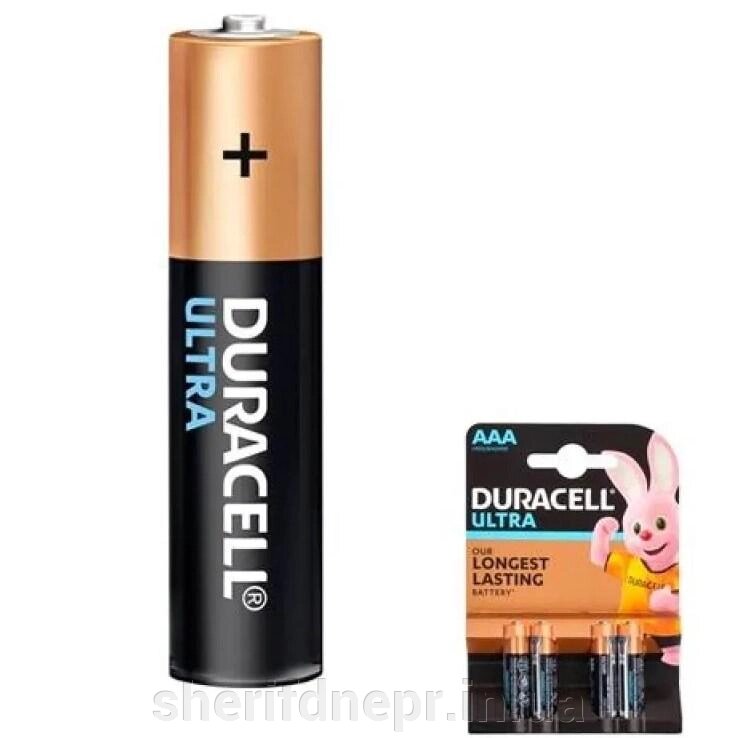 Батарейка DURACELL ULTRA LR03 KPD 1*2шт від компанії ВОЄНТОРГ Шериф - фото 1